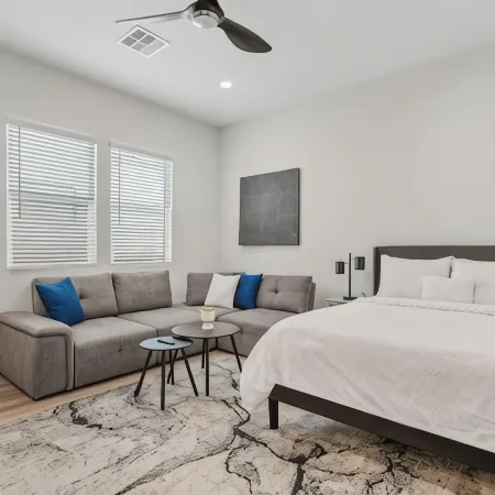 Cozy + Modern Suite by AZ Athletic Grounds!