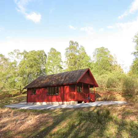 Oak Lodge Cosy Cabin With 2 Bedrooms. Open all year. 15 miles from Fort William Các khách sạn ở Roybridge