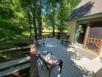 1660 Guest House; Waterfall, Creek, Large Deck, Fire Ring - 4-Star