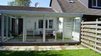North Sea coast, charming house with fireplace, winter garden, beach chair, new: sauna - WiFi