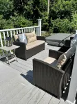 4-Bedroom Direct Waterfront Lakehouse in Maine. Fire Pit, Deck, Private Dock. - WiFi