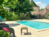 Au Pays de Jacquou : Chambre D’hôtes et Table D’hôtes Hoteles en Auriac-du-Périgord