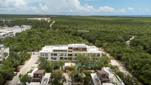Nhoa 207B Lux 1Br Condo Pool View in Aldea Zama - Bungalows