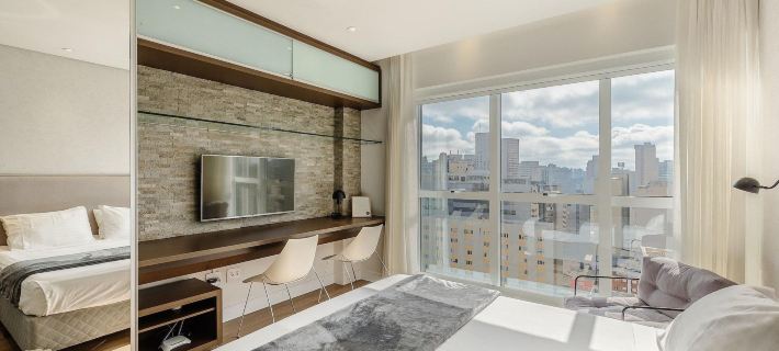Studio in Condominium with Pool and Gym Nwc1510 Hotels in Curitiba