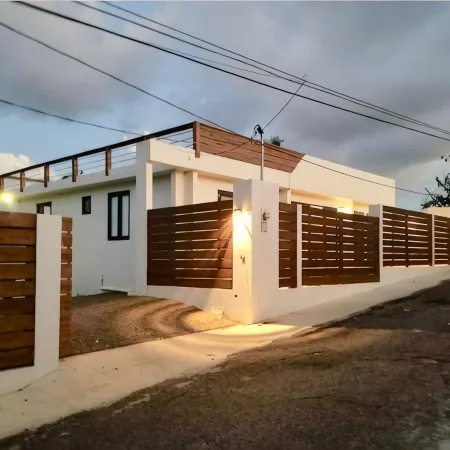 Minutes from the beach, modern home with ocean views. Pet friendly!