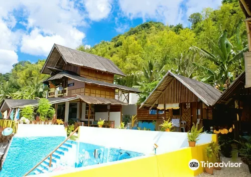 Mlk Bamboo Beachhouse - Guest houses