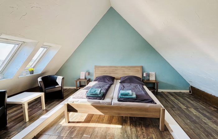 Modern vacation apartment with Baltic Sea view and balcony for 6 people