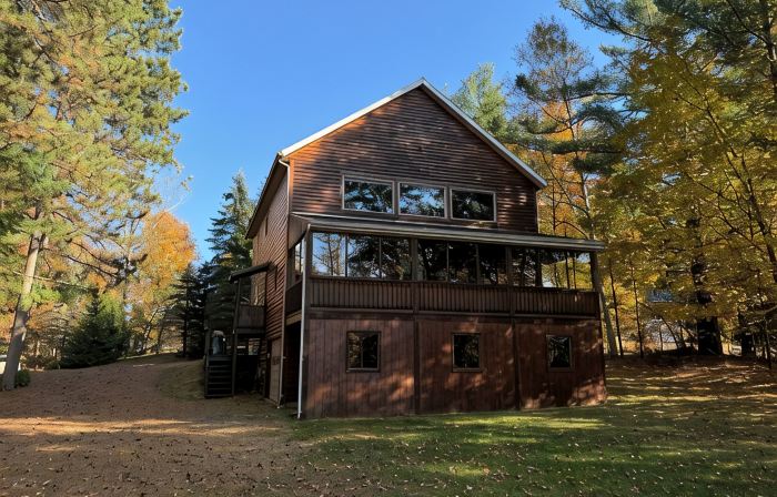 Lake house on Lake Memphremagog