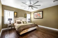 "New" Luxury & Highly furnished upscale w Patio, Garage & fireplace.
