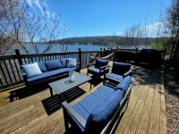 All Decked Out-NEW Lakefront!-Sleeps 6-Close to Colgate! - 4-Star