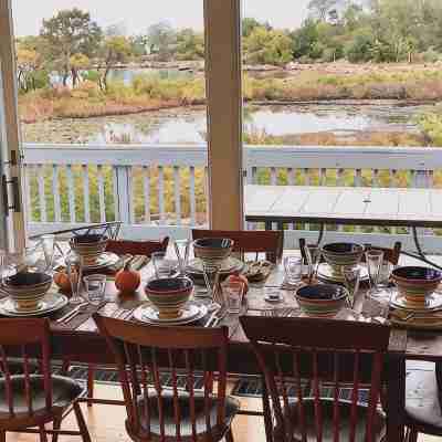 Beautiful Oceanfront Home in Estate Setting Gloucester — Fall Rental Available! Dining/Meeting Rooms