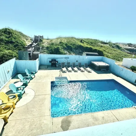 Beach Please 8BR 7BA Beachfront Pool Hot Tub