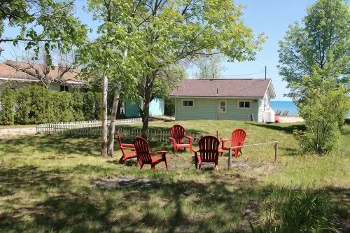Lake Huron Cottage with Private Sandy Beach