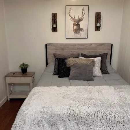 Cool cabin with AC in charming Pine