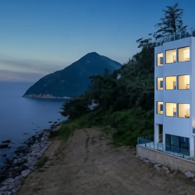 Geoje Dream Angel Pool Villa 釜山巨济大桥附近的飯店