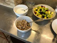The Squibb Houses - breakfast