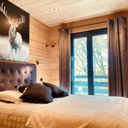 Sublime Bas de Chalet de Standing en Duplex Aux Angles -Space for Billiards and Cinema
