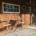 Cabin-Swim-Brook on Property-Views-Firepit-Woodstove-7 Min to Stratton-Dogs OK - Chalets