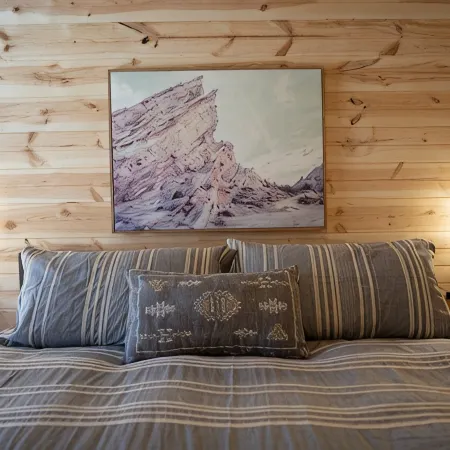 Cabin w/ hot tub and fire pit close to town & wine