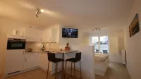 The popular Nordbadestrand beach is just 5 minutes away by bike. - Apartments