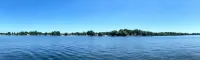 Secluded SW Michigan Lake View Log Cabin w/ Fire Pit & Deck on Long Lake