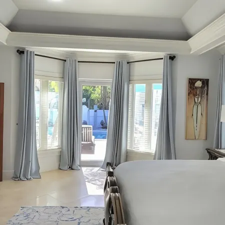 Serenity Villa - 5Br/5BA Luxury Retreat, Private Pool, 3-Minute Walk to Beach
