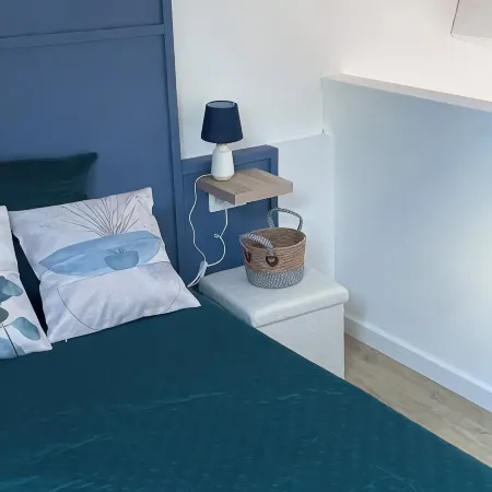 Duplex Apartment with Balcony Facing the Sea