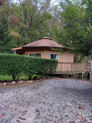 little   round  house