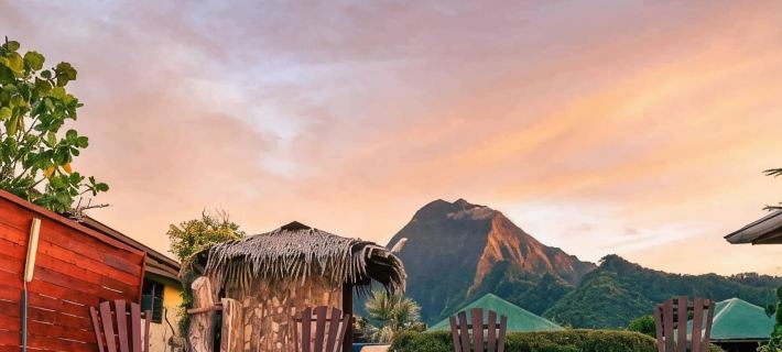 Bungalow Hiana - vue Lagon Avec Plage Privée Ξενοδοχεία στην πόλη Moorea