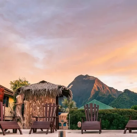 Bungalow Hiana - vue Lagon Avec Plage Privée