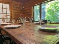 Relax and Reconnect in Private Cabin in the Wisconsin Forest. Pet Friendly. - Chalets