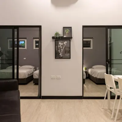 U1 Large 2 Bed Rooms BTS Udomsuk โรงแรมใกล้คลองบางกอกน้อย
