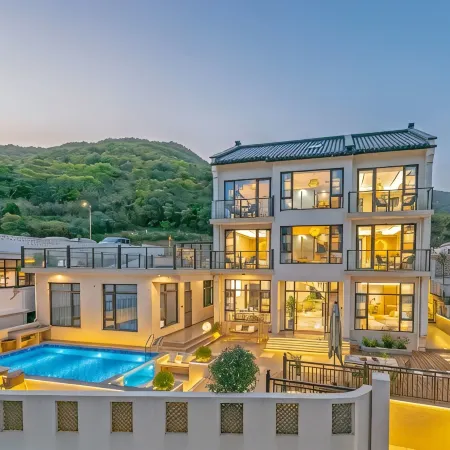 Yu Yue Gui · Swimming Pool Seaview Full House Design Aesthetics Resort VILLA Villa