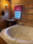 Cozy cabin in lovely Seneca Rocks WV with WiFi, smart TVs and jucuzzi tub