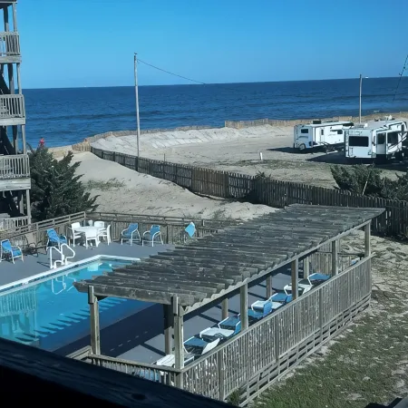 Expansive Ocean View: Private Balcony, Pool, Elevator & Executive Office