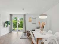 Modern KüstenHygge 1 with garden & parking space Hotels in Westerdeichstrich