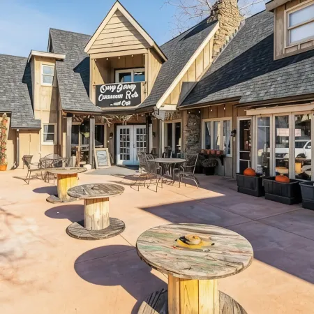 Cozy Loft on Main over Ooey Gooey Cafe
