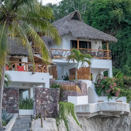 Right in front of the sea! Maguey House
