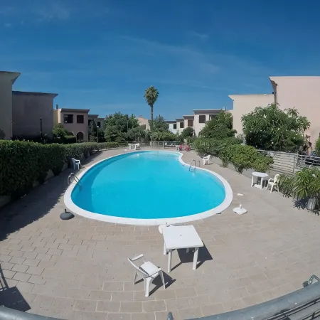 Villa with garden in a small paradise