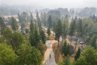 Elkhorn Cabin- In the heart of downtown Packwood, WA. Sleeps 10 - Hytter