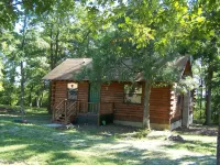 Peaceful Log Cabin Near the Buffalo National River - Hytter