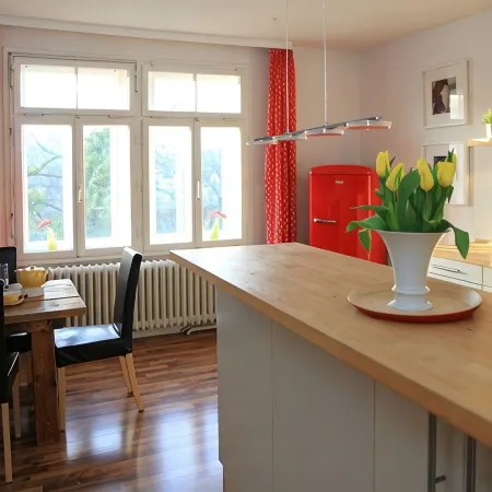 INSELVILLA - Holiday apartment on the island in Hameln