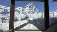 Room Apartment Luxury Duplex view Matterhorn skis - SAUNA - WIFI - 3-Star