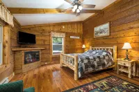 Mountain Log Home LURAY Hot Tub 4 Fireplaces Near Shenandoah National Park