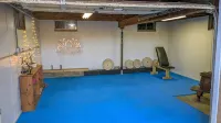 2500 SF Remodeled Cottage on a Quiet Lake in the Woods - Gym