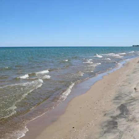 Lake Huron Cottage with Private Sandy Beach