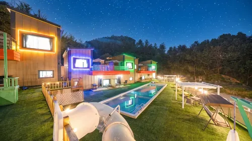 Gapyeong Wow Kids Pool Villa - Huvilat