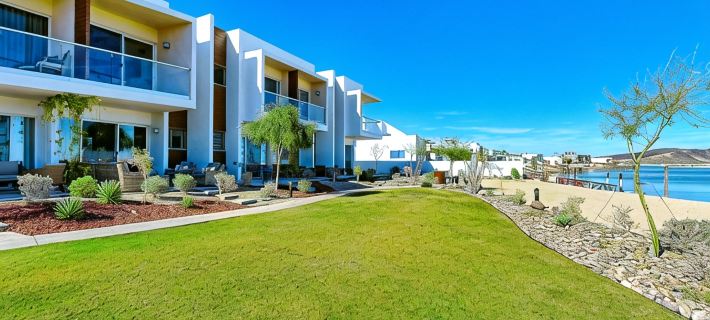 Modern Beachfront Retreat 2 King Suites + Hotels in Rocky Point