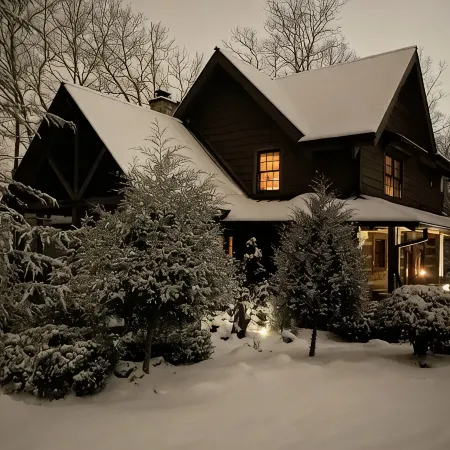 Caspian Cottage - Secluded log cabin on 150 acres
