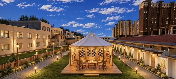 Yuexiang · Sai Shang Yi Fang Courtyard · Holiday Cottage (Jining Normal University) Hotel a Ulaan Chab